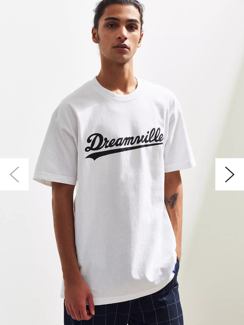 Dreamville J. COLE Brand White Graphic Tee for Men